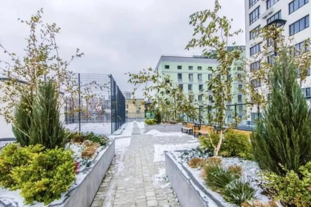 Apartment Ferienwohnung Victory Elegant Studio Kiew